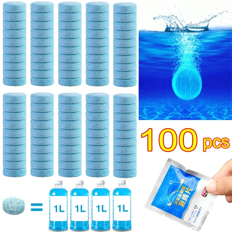 Tablet Accessories For Car - 5/100pcs Solid Cleaner Car Windscreen Cleaner