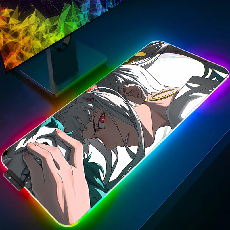 RGB LED Mouse Pad Office Desk  - Tablet Accessories Keyboard recension och pris