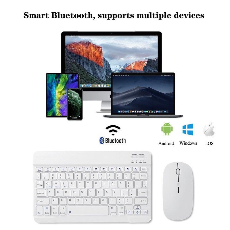 Universal Wireless Keyboard fo - Tablet Accessories Keyboard recension och pris