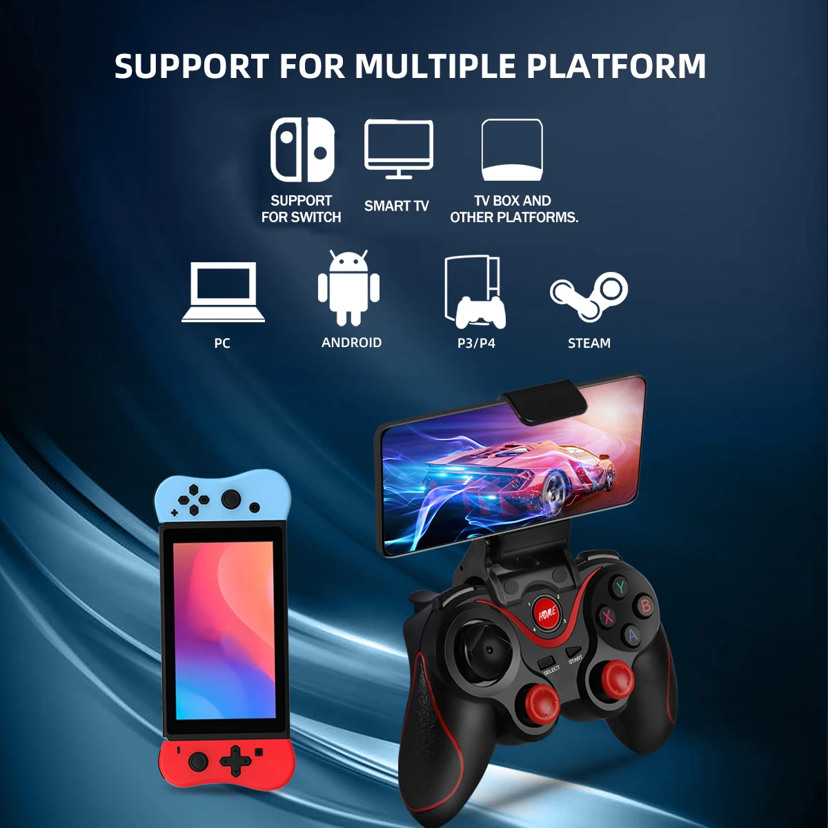 GAMINJA Wireless Bluetooth Gam - Android Tablet Gaming Accessories recension och pris