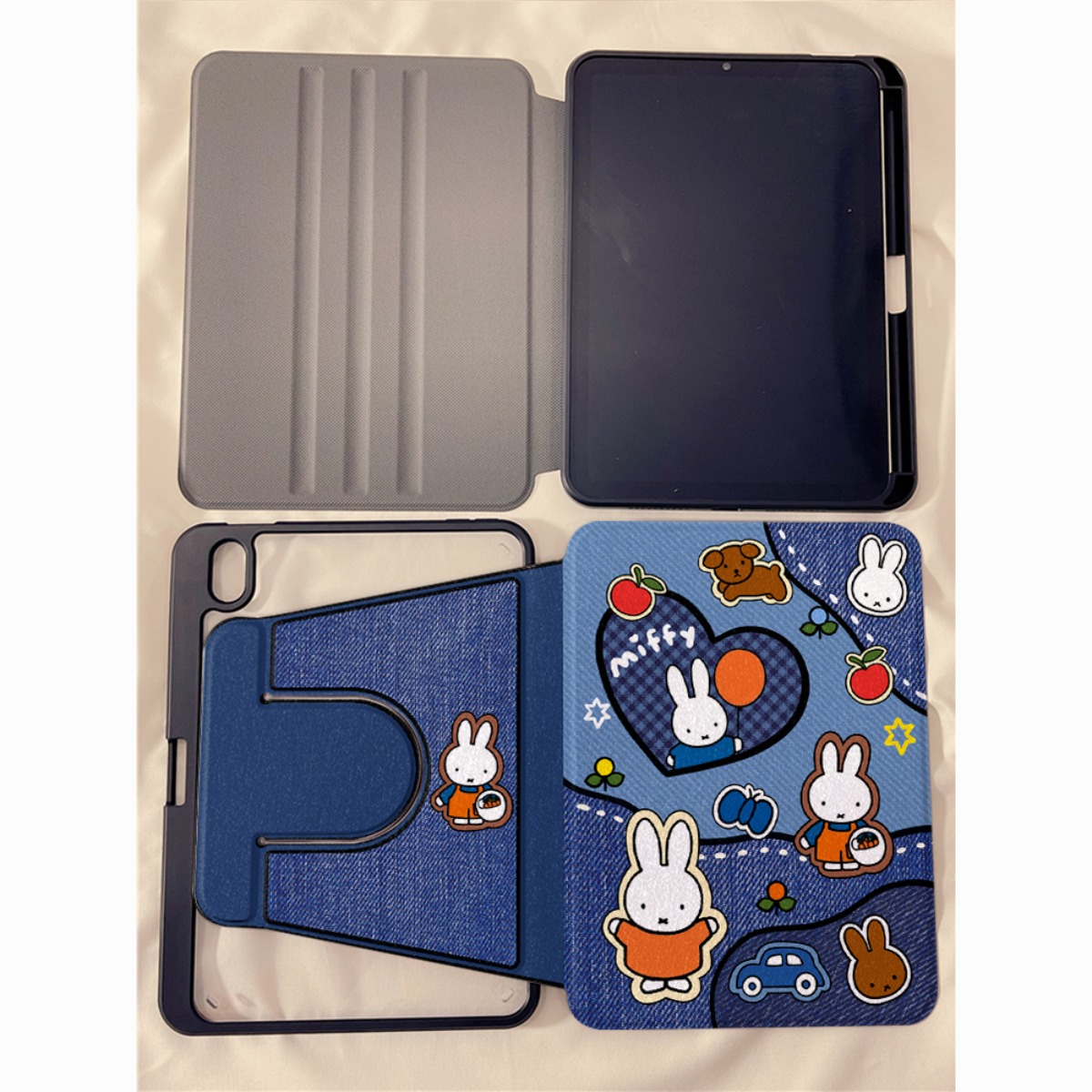 Kawaii Miffy Rabbit Tablet Cas - Fire Tablet Accessories recension och pris