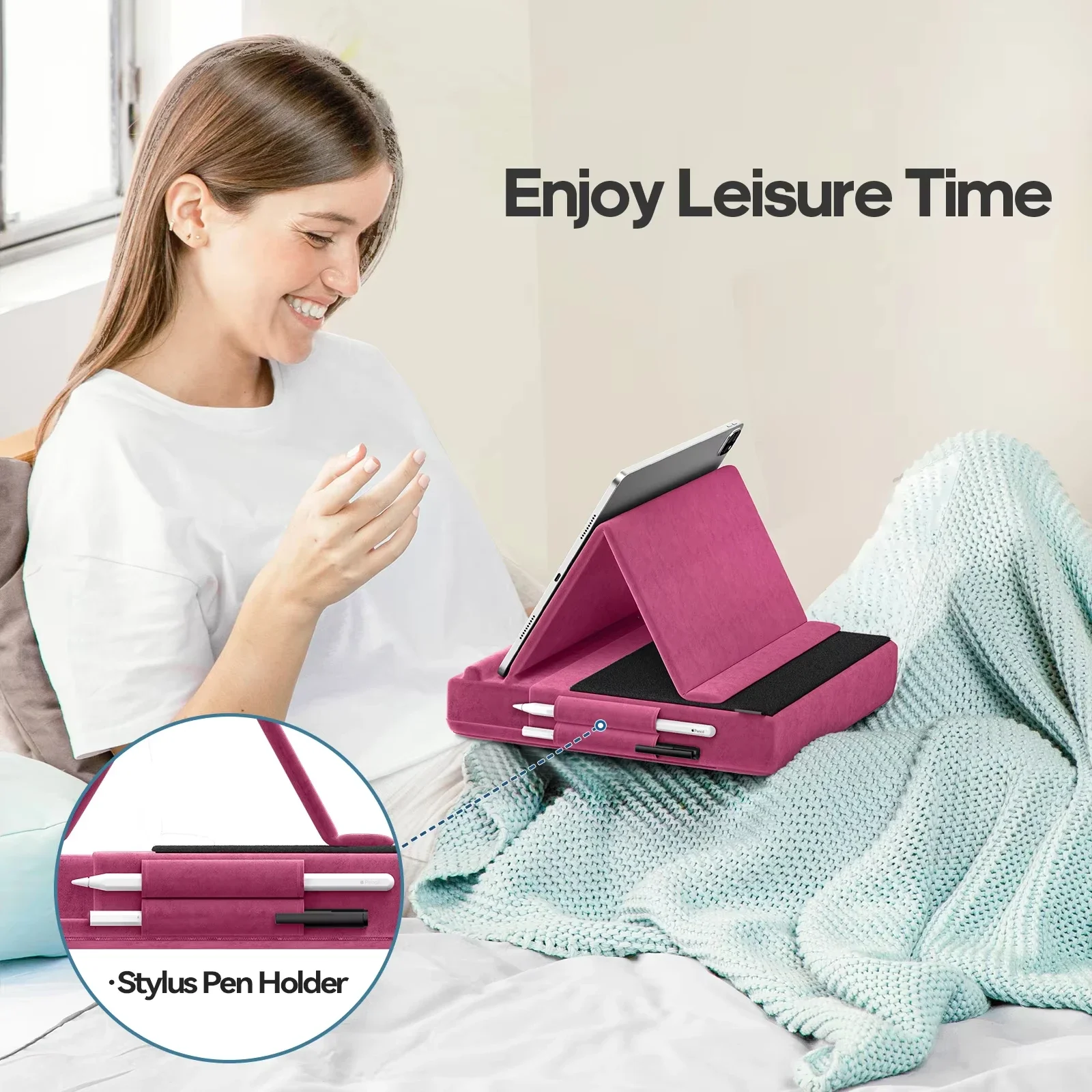 Upgraded Tablet Pillow Stand M - Cheap Tablet Accessories recension och pris