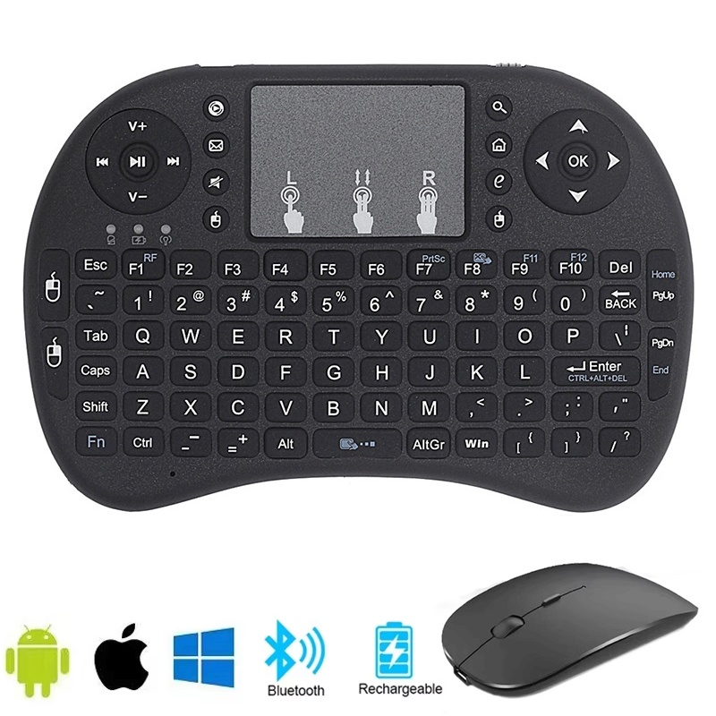 Mini English Bluetooth Keyboar - Tablet Accessories Keyboard recension och pris
