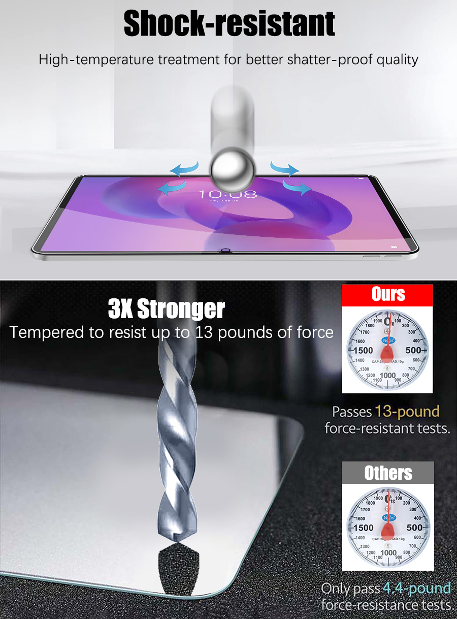 2Pcs Tempered Glass Screen Pro - Cheap Tablet Accessories recension och pris