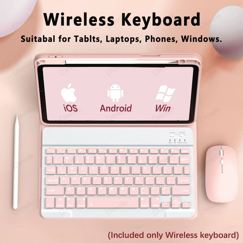 Wireless Bluetooth-compatible  - Tablet Accessories Keyboard recension och pris