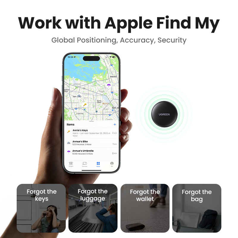 UGREEN Finder Security SmartTr - Bluetooth Trackpad recension och pris