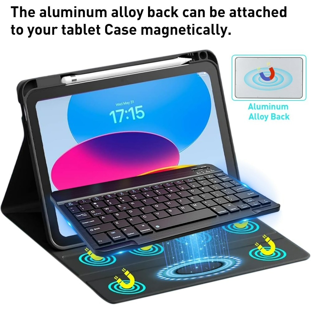 10 lnch  Wireless  Bluetooth M - Tablet Accessories Keyboard recension och pris