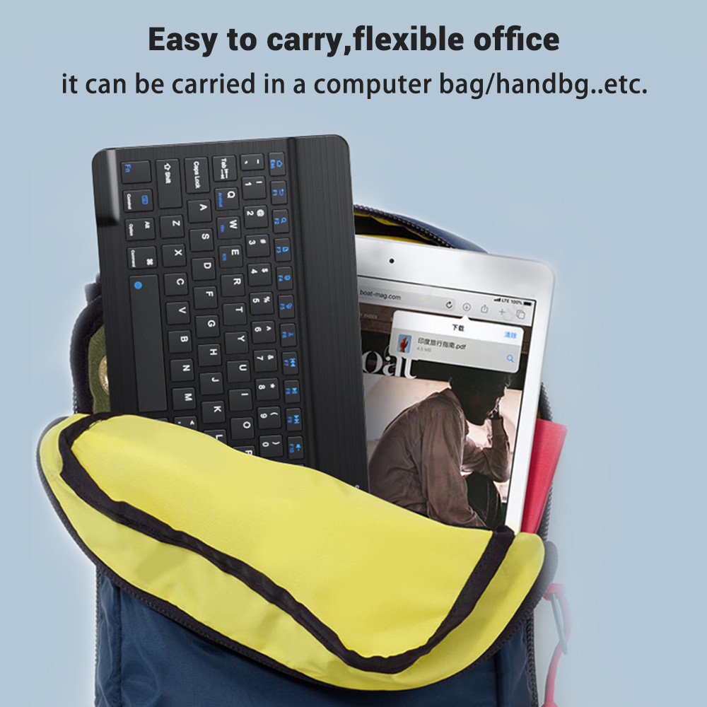 10 lnch  Wireless  Bluetooth M - Tablet Accessories Keyboard recension och pris