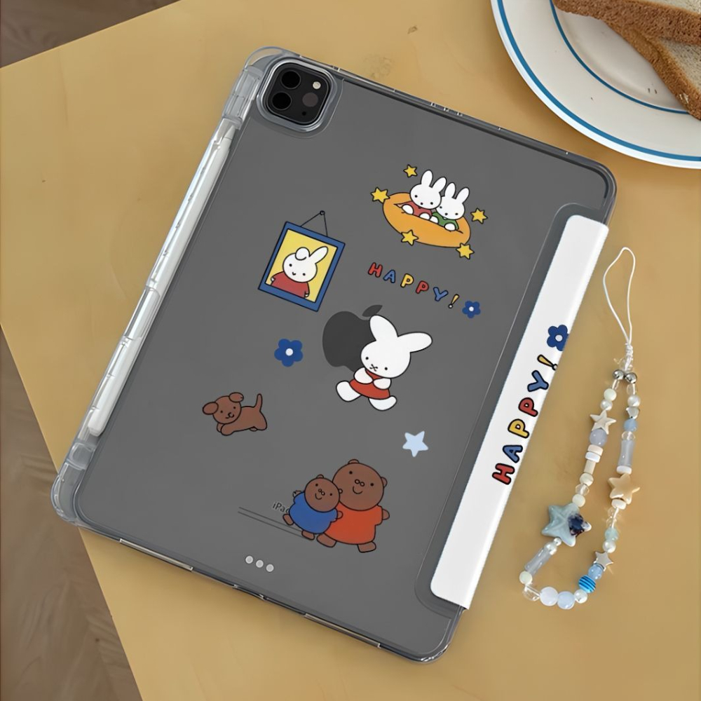 Kawaii Miffy Rabbit Tablet Cas - Fire Tablet Accessories recension och pris