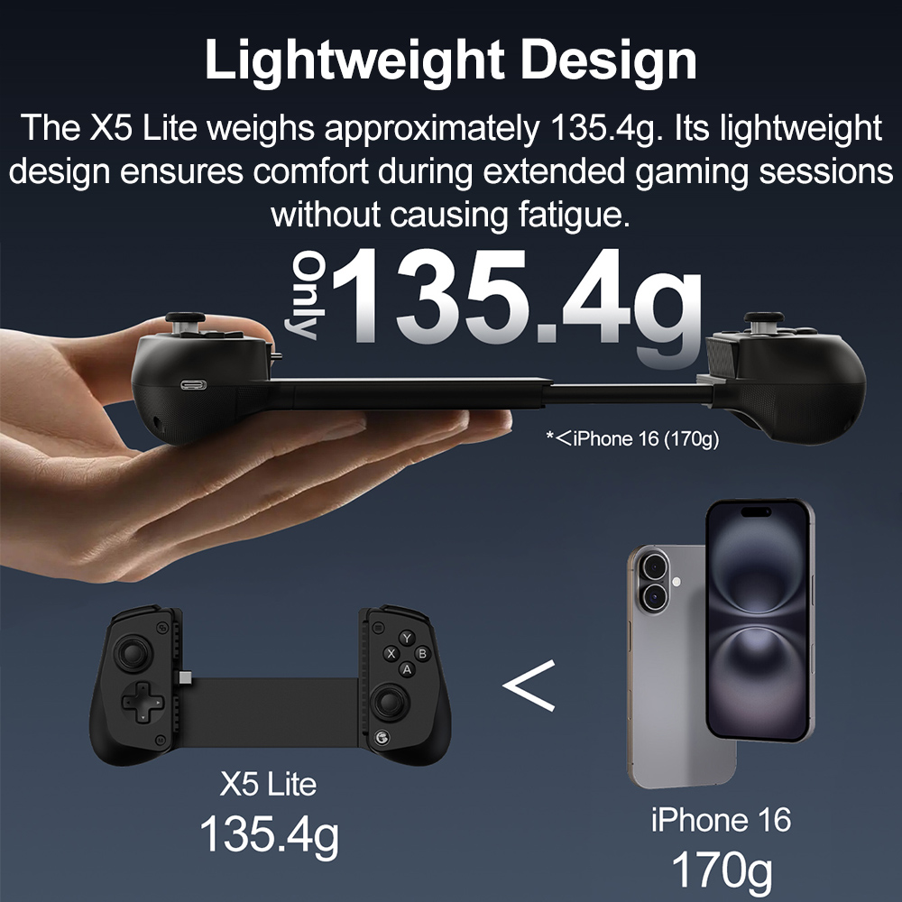 GameSir X5 Lite Mobile Gaming  - Android Tablet Gaming Accessories recension och pris
