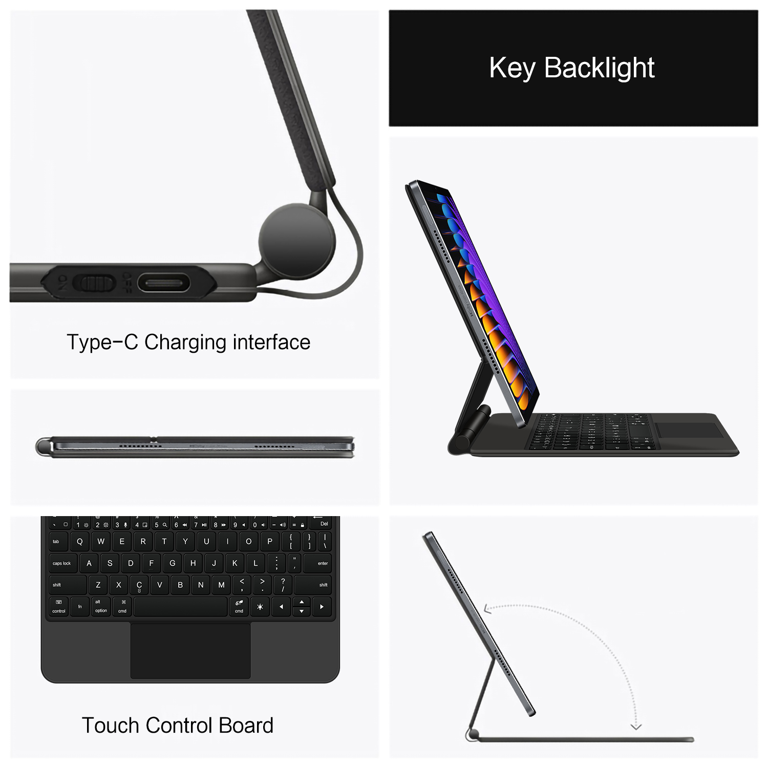 Magic Keyboard Folio For Xiaom - Boox Tablet Accessories recension och pris