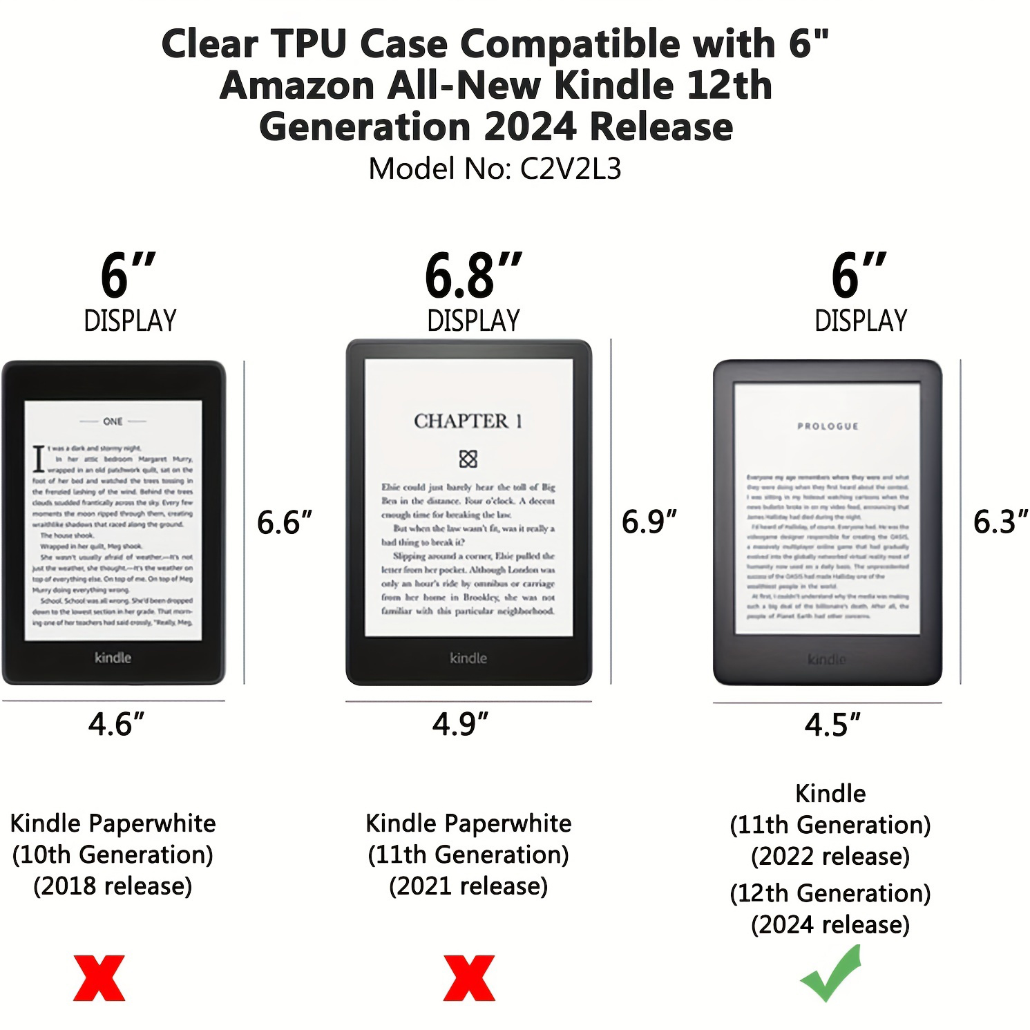 Silicon Case For 6'' All-new K - Tablet Accessories Amazon recension och pris