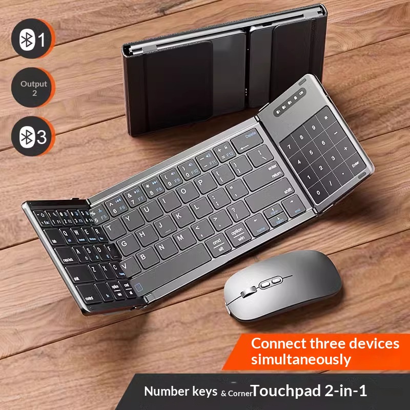 Mengzu Tri Fold Wireless Bluet - Bluetooth Trackpad recension och pris