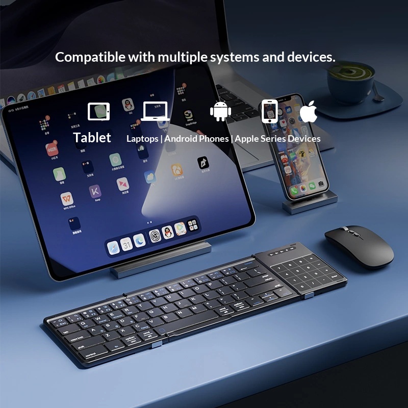 Mengzu Tri Fold Wireless Bluet - Bluetooth Trackpad recension och pris